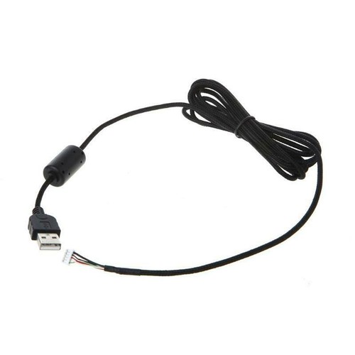 Black 61 mouse - black, 2.2m/
